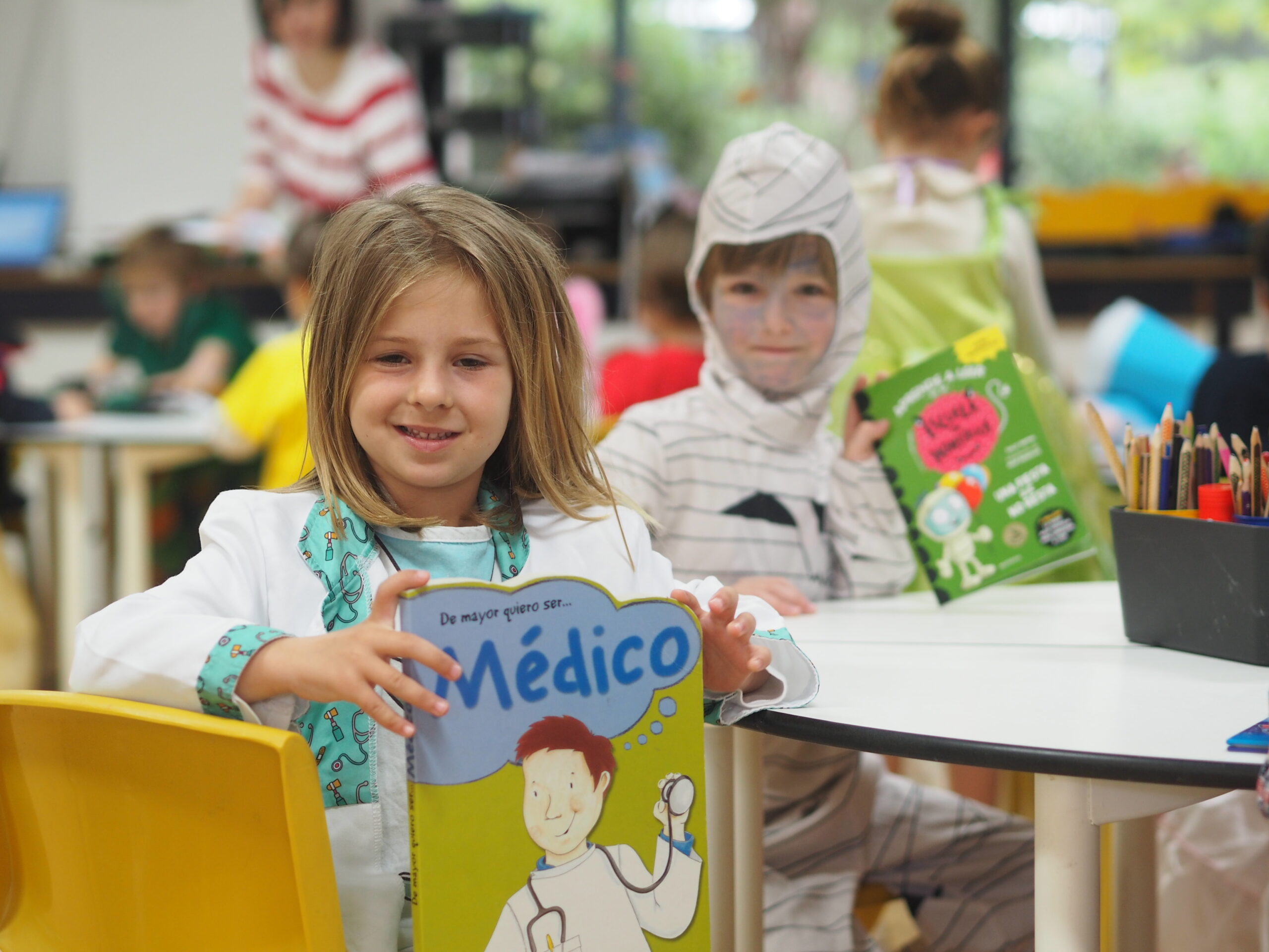 lectura en colegio