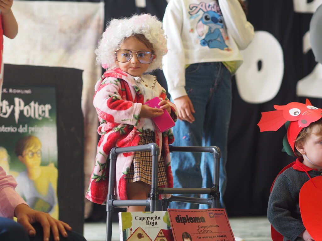 disfraz abuelita de caperucita